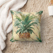 パイナップル夏をテーマにした クッション (ブランケット)
