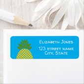 パイナップル差出人住所ラベル ラベル (インサイチュ)