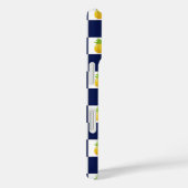 パイナップル市松模様にiPhone 16ケース Case-Mate iPhoneケース (裏面 / 右)