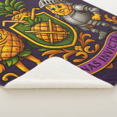 パイナップル帝国の紋章 シェルパブランケット (3/4)