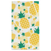 パイナップル抱き枕 – 小、光沢 スモールペーパーバッグ (裏面)