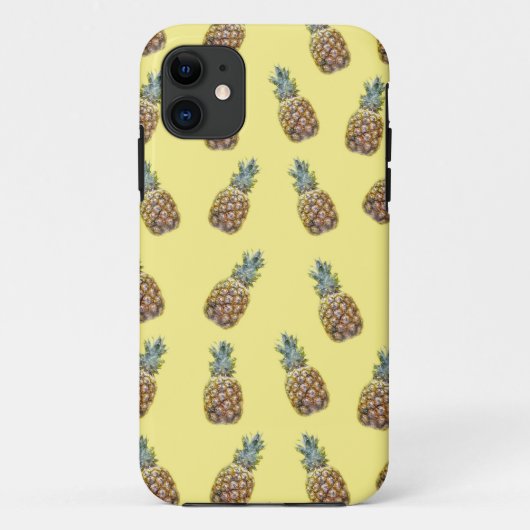 パイナップル果実模様 Case-Mate iPhoneケース (裏面)