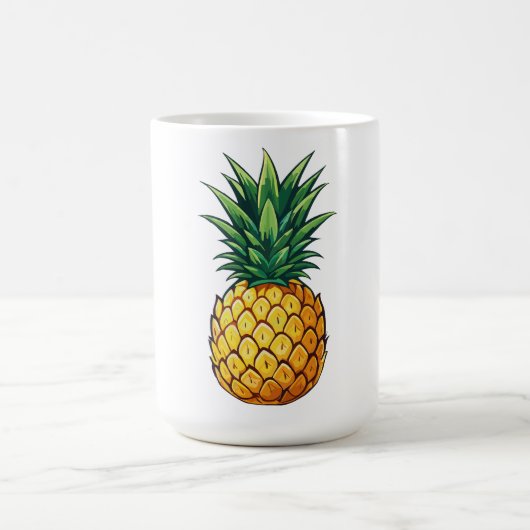 パイナップル果実 コーヒーマグカップ (中央)
