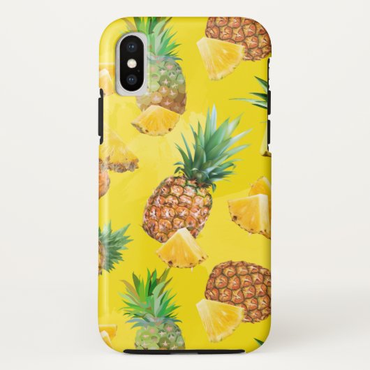 パイナップル柄 7 Case-Mate iPhoneケース (裏面)