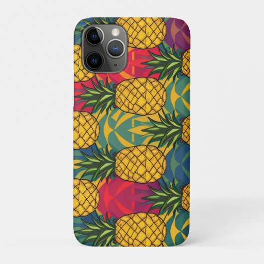 パイナップル柄  Case-Mate iPhoneケース (裏)