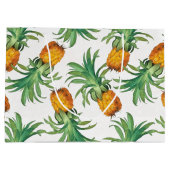 パイナップル模様 ラージペーパーバッグ (裏面)