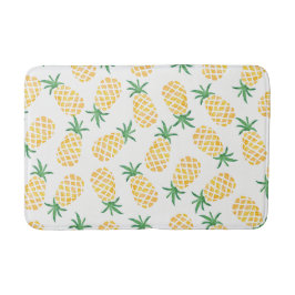 パイナップル水彩風呂マット バスマット