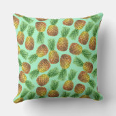 パイナップル水彩2 クッション (裏面)