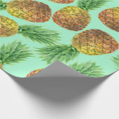 パイナップル水彩2 ラッピングペーパー (角)