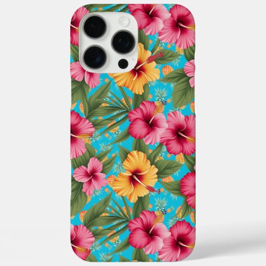 パイナップル熱帯フローラ Case-Mate iPhoneケース (裏面)