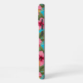 パイナップル熱帯フローラ iPhoneケース (左側面)