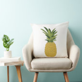 パイナップル熱帯果実デザイン クッション (椅子)