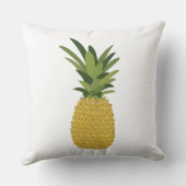 パイナップル熱帯果実デザイン クッション (裏面)
