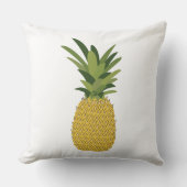パイナップル熱帯果実デザイン クッション (正面)