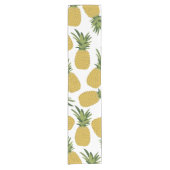 パイナップル熱帯果実デザイン ショートテーブルランナー (正面)