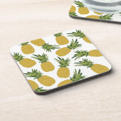 パイナップル熱帯果実パターン コースター (左側)