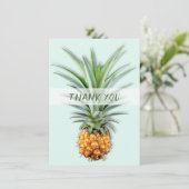 パイナップル独身のサンキューフラットカー空白のド サンキューカード (スタンド正面)