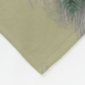 パイナップル猫 フリースブランケット (角)