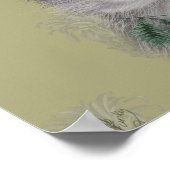 パイナップル猫 ポスター (角)