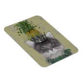 パイナップル猫 マグネット (右側)