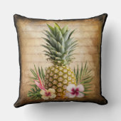 パイナップル素朴書道シスタイリッシュック クッション (裏面)