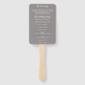 パイナップル結婚のEDITABLE COLORプログラムファン ハンドファン (裏面)