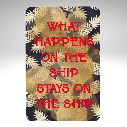 パイナップル船で起こること船上に留まる マグネット
