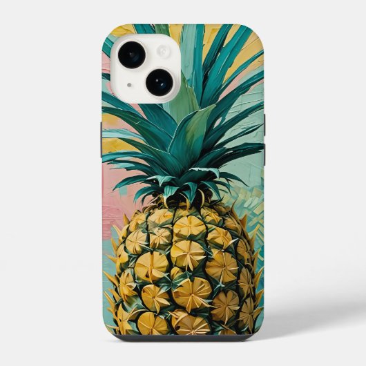パイナップル融合 iPhoneケース (裏面)
