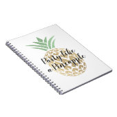 パイナップル誕生日や結婚の ノートブック (右側)