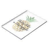 パイナップル誕生日や結婚の ノートブック (左側)