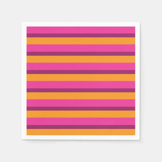 パイナップル誕生日パーティー スタンダードカクテルナプキン (正面)