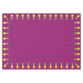 パイナップル誕生日パーティー テーブルクロス (正面(横))