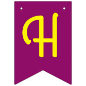 パイナップル誕生日パーティー バンティングフラッグ (第2の旗)