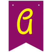 パイナップル誕生日パーティー バンティングフラッグ (第3の旗)