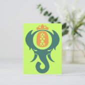 パイナップル象 ポストカード (スタンド正面)