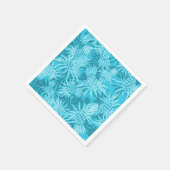 パイナップル迷彩柄ハワイアントロピカル スタンダードカクテルナプキン (角)