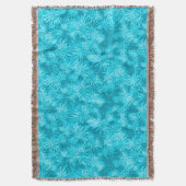 パイナップル迷彩柄ハワイアンブランケット スローブランケット (正面縦)