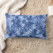 パイナップル迷彩柄ハワイアンルンバーピロー ランバークッション (ブランケット)