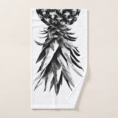 パイナップル逆さ#1 バスタオルセット (ハンドタオル)