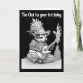 パイナップル遊の誕生日を持つバッガーのギター カード (正面)