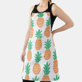 パイナップル遊:おもしろいパターンの喜び。 エプロン (インサイチュ)