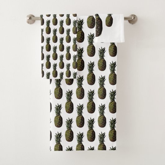 パイナップル風呂タオル、洗濯布 バスタオルセット (インサイチュ)