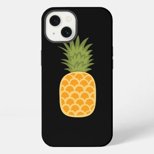 パイナップル1 iPhoneケース (裏面)