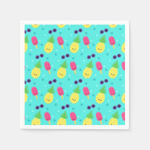 パイナップル、アイスクリーム、サングラス