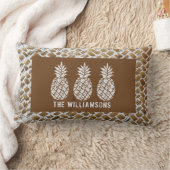 パイナップル オーダーメイド ランバークッション (ブランケット)