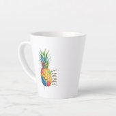 パイナップル カフェラテマグ (左アングル)