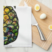 パイナップル キッチンタオル (四つ折り)