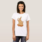 パイナップル・クリスマスピザ Tシャツ (正面フル)