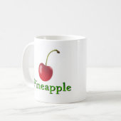 パイナップル コーヒーマグカップ (正面左)