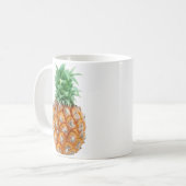 パイナップル コーヒーマグカップ (正面左)